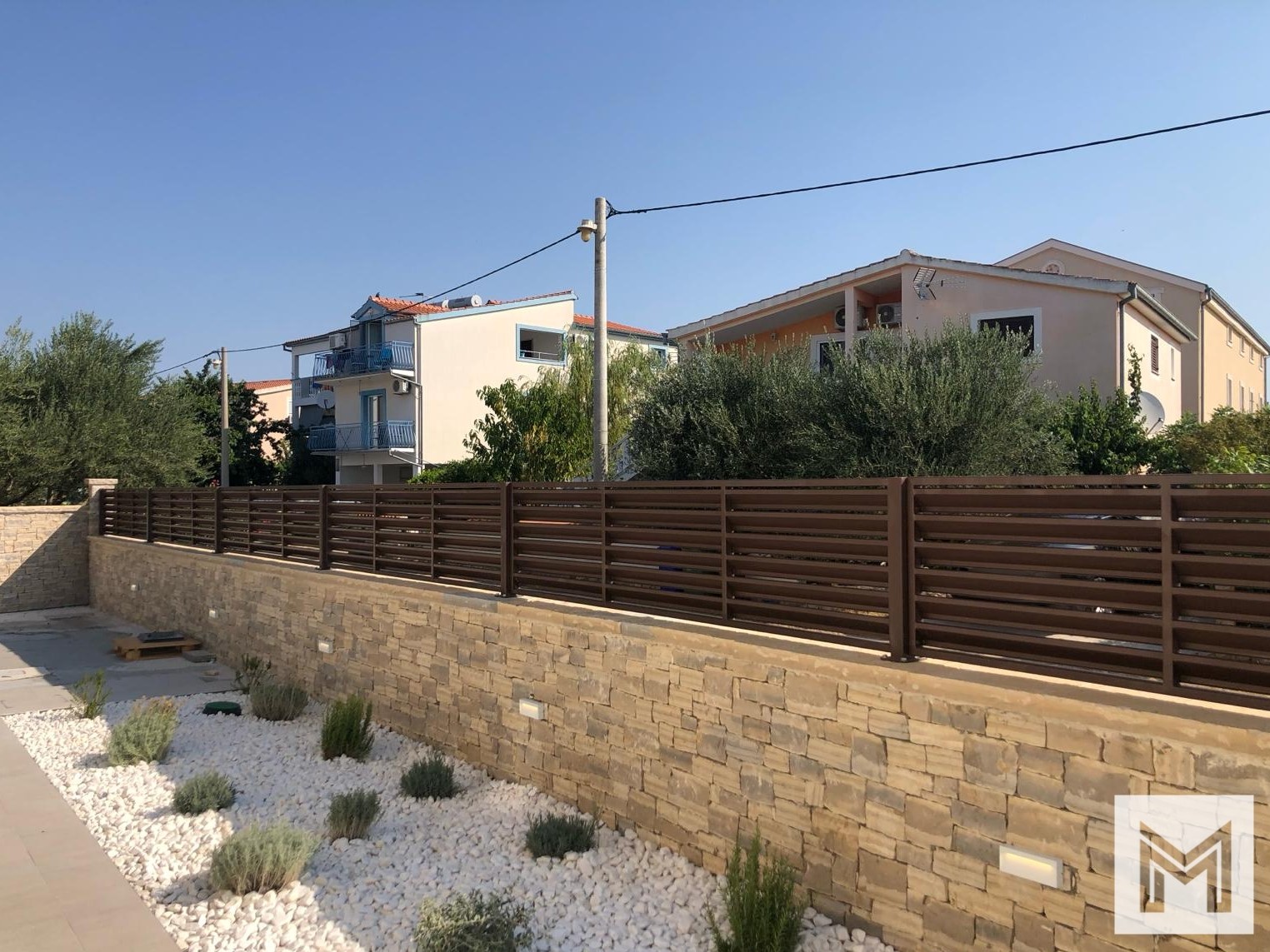 Moderna ograda za dvorište Zadar, Biograd